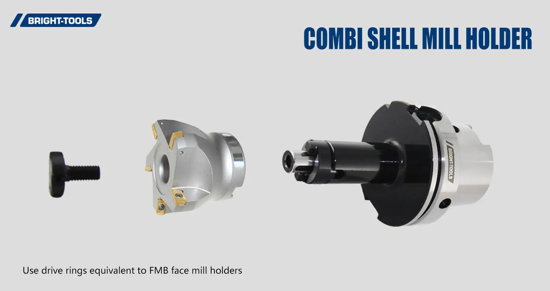 Suporte de moinho Combi Shell de design de suporte de ferramenta Hsk