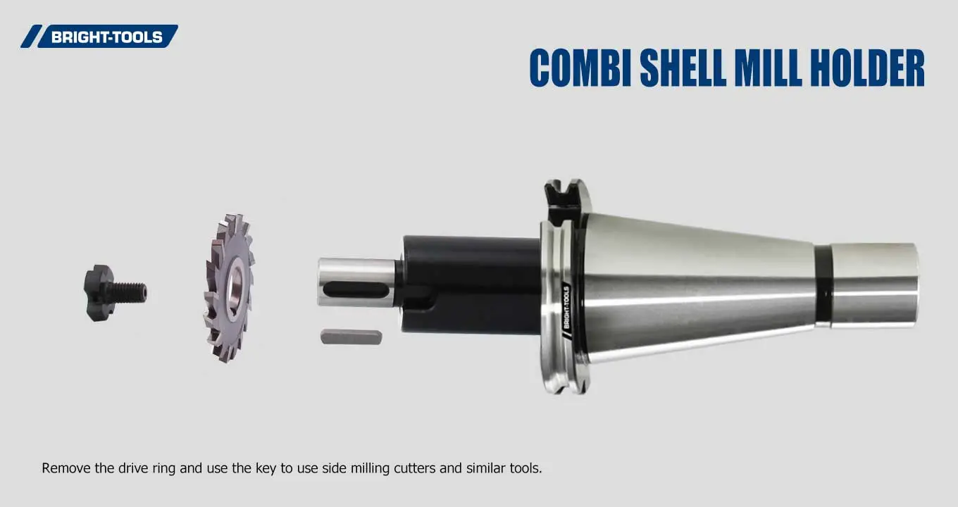 Combi Shell titular do moinho de fabricantes de suporte de ferramenta Cnc