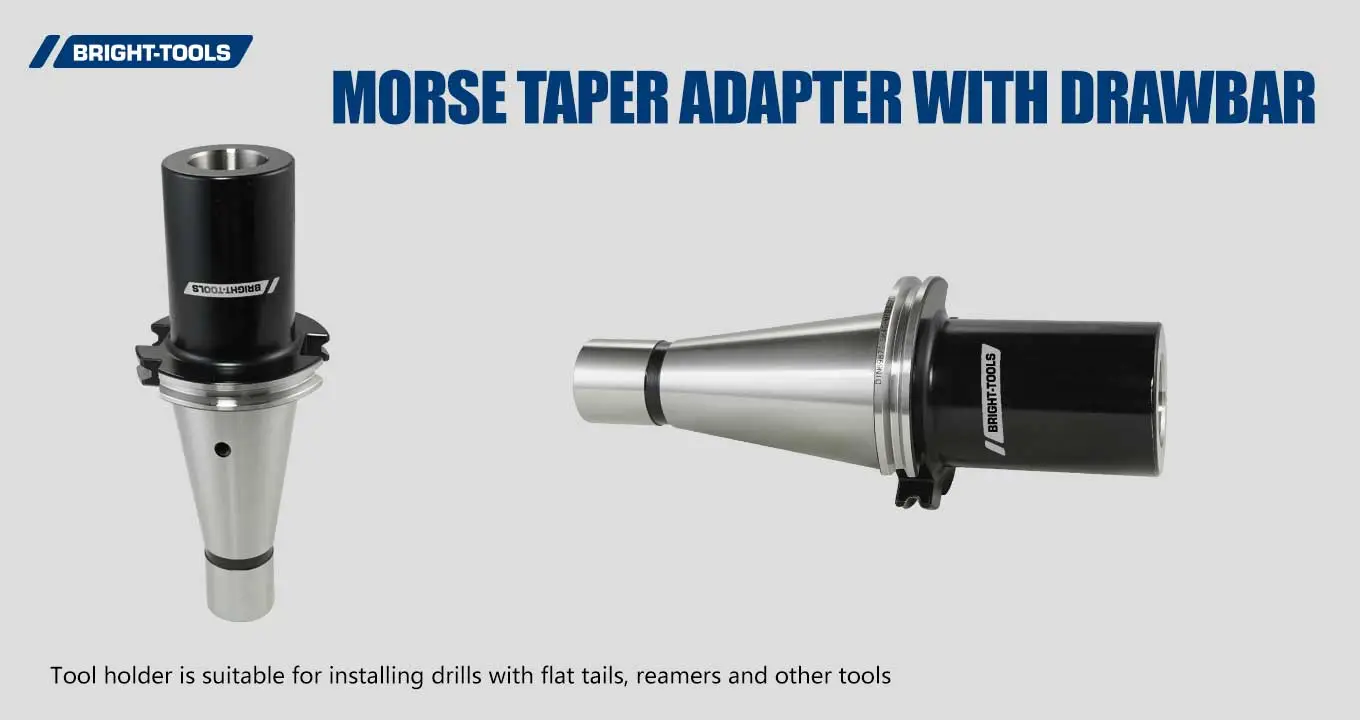 Adaptador de cone Morse com barra de cordão de fabricantes de suporte de ferramenta Cnc