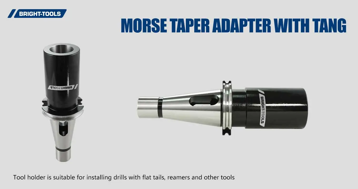 Adaptador de Taper Morse com Tang de fabricantes de suporte de ferramenta Cnc
