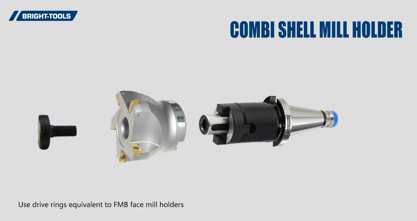 Suporte de ferramenta Combi Shell Mill de Nt 40