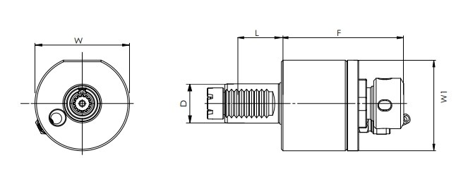 ESPECIFICAÇÃO DA CABEÇA DRIVEN AXIAL VDI, TOEM