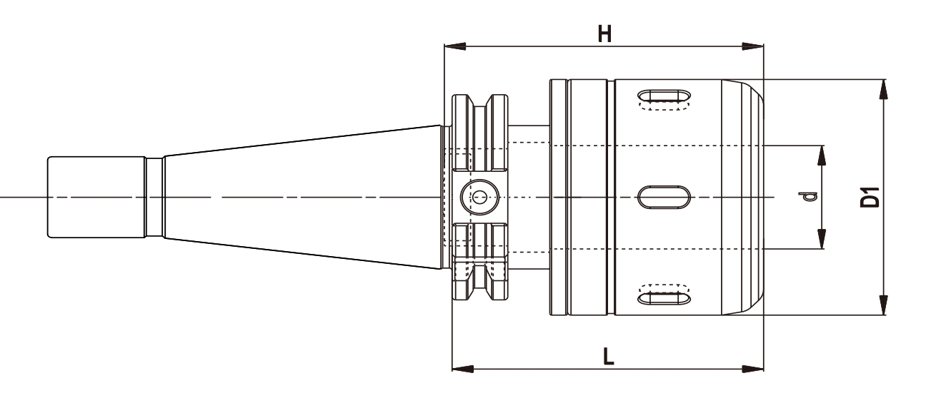 ESPECIFICAÇÃO DO GOST Power Milling Chuck