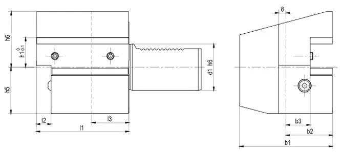 ESPECIFICAÇÃO DO SUPORTE AXIAL FORM C3 INVERTIDO À DIREITA