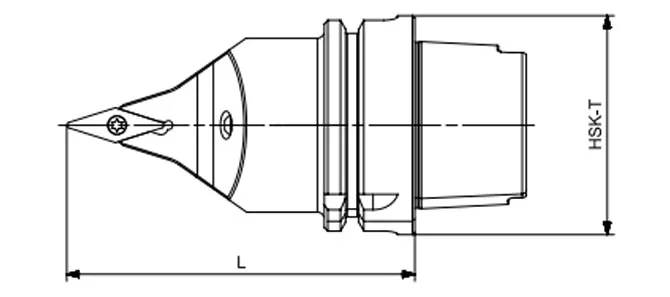 ESPECIFICAÇÕES DA FERRAMENTA DE TORNEAMENTO HSK-T SVVBN | SVVCN 72,5°/35°/72,5°