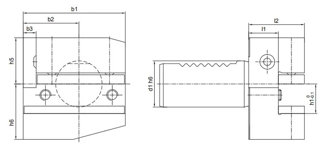 ESPECIFICAÇÃO DO SUPORTE RADIAL FORM B2 ESQUERDO, CURTO