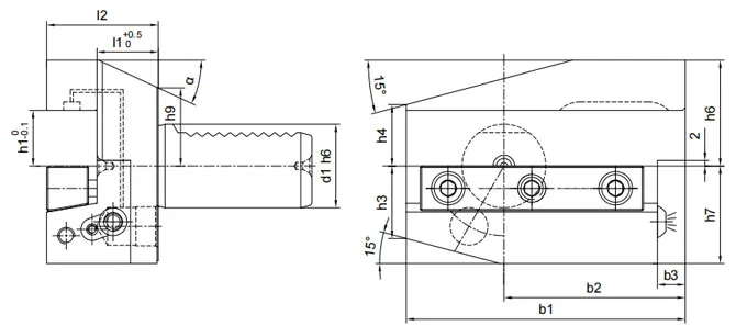 ESPECIFICAÇÃO DOS SUPORTES DE FIXAÇÃO RADIAL, LONGOS, PARA REFRIGERANTE E COM TIPO CUNHA B7AK